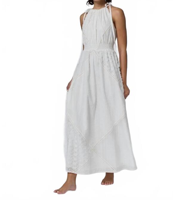 LINGUA FRANCA Dresses & Skirts - NEW LINGUA FRANCA louisa heirloom patchwork maxi dress in ivory